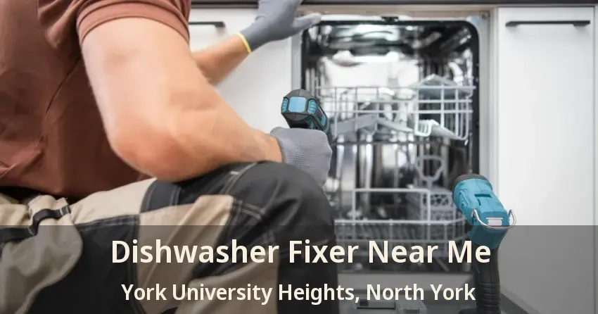 Dishwasher Fixer Near Me York University Heights, North York - ON
