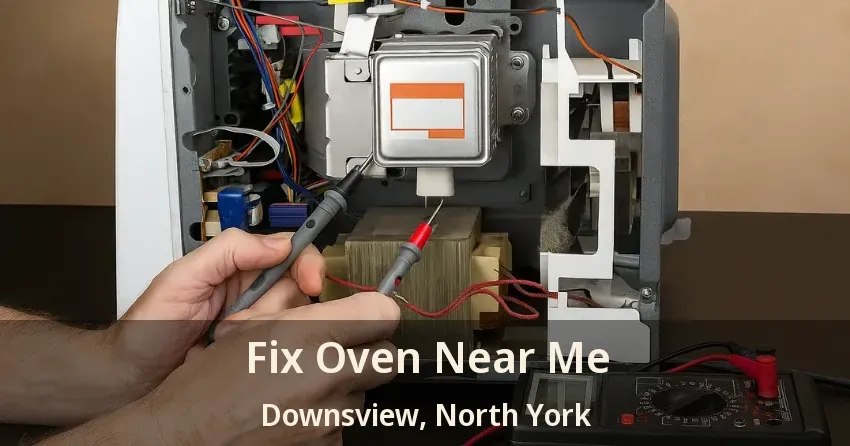 Fix Oven Near Me Downsview, North York - ON
