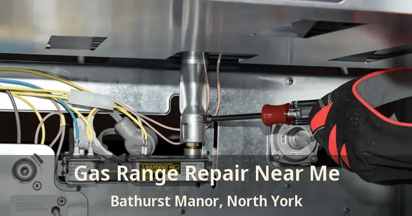 Gas Range Repair Near Me Bathurst Manor, North York - ON