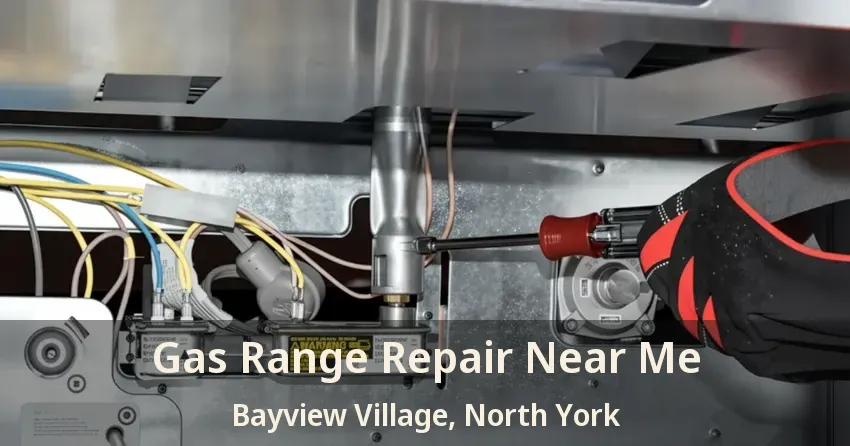 Gas Range Repair Near Me Bayview Village, North York - ON
