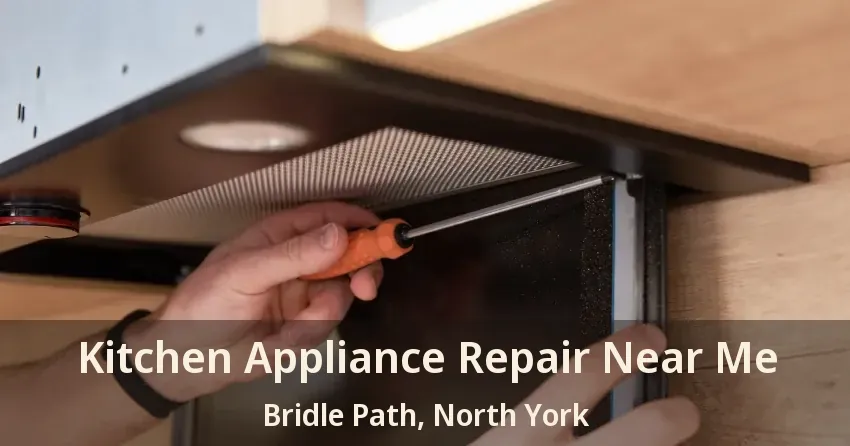 Kitchen Appliance Repair Near Me Bridle Path, North York - ON