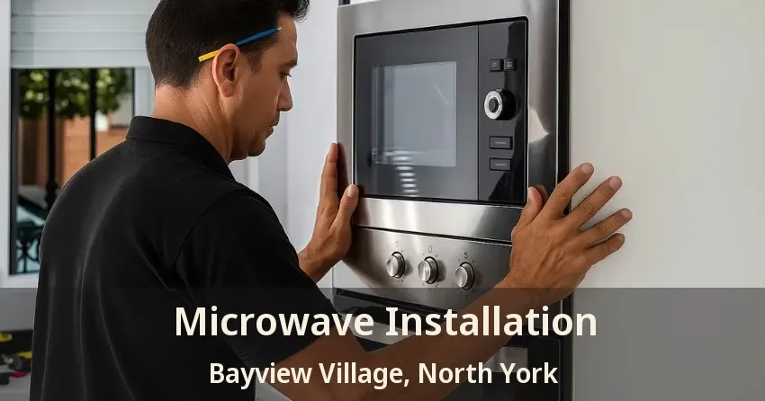 Microwave Installation Bayview Village, North York - ON