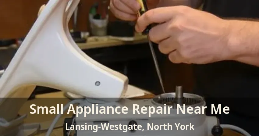 Small Appliance Repair Near Me Lansing-Westgate, North York - ON